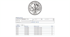 Desktop Screenshot of elmirapublic.novusagenda.com